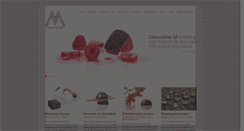 Desktop Screenshot of chocolatier-m.be